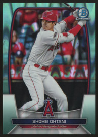 2023 Bowman Chrome Shohei Ohtani Aqua Lava /199 #67