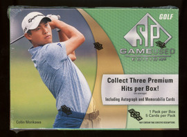 2024 Upper Deck SP Game Used Golf Hobby Box