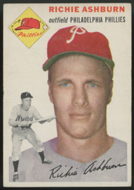 1954 Topps Richie Ashburn #45 VG/EX