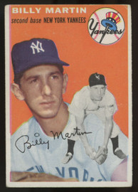 1954 Topps Billy Martin #13 VG/EX