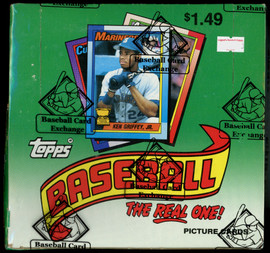 1990 Topps Baseball Jumbo Pack Box FASC BBCE Wrapped and Sealed