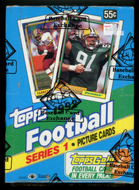 1992 Topps Football Series 1 Box BBCE Wrapped and Sealed