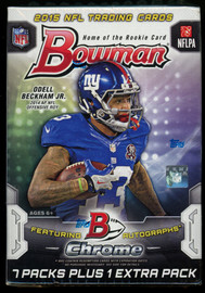 2015 Bowman Football Blaster Box Factory Sealed