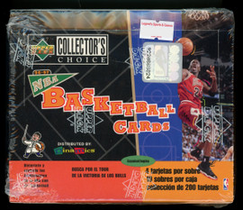 1996-97 UD Collector's Choice Basketball Espanol Spanish Box Factory Sealed