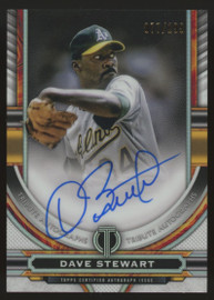 2023 Topps Tribute Dave Stewart Auto /199 #TA-DS