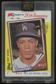 2021 Topps Archives Signature Series Maury Wills Auto /99 #2