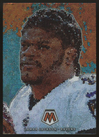 2023 Mosaic Lamar Jackson Micro Mosaic SSP #MM-14