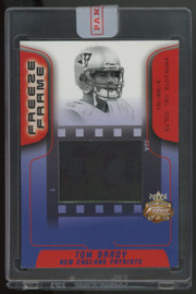 2002 Fleer Focus Tom Brady Freeze Frame #9