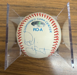 Ryan/Brett/Yount/Cepeda HOF Class of 1999 Signed Autographed OAL Baseball JSA