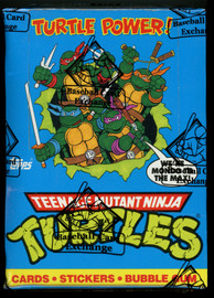 1989 Topps Teenage Mutant Ninja Turtles Wax Box BBCE Wrapped and Sealed
