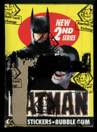 1989 Topps Batman Series 2 Wax Box BBCE Wrapped and Sealed