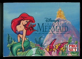 1992 Pro Set The Little Mermaid Collectible Story Card Set Box Factory Sealed
