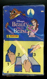 1992 Panini Disney Beauty and the Beast Sticker Box Factory Sealed