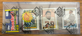 1988 Topps Football Rack Pack Bo Jackson RC on Top BBCE Wrapped and Sealed