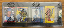 1989 Donruss Baseball Rack Pack Griffey RC on Top BBCE Wrapped and Sealed