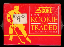 1990-91 Score Hockey Rookie and Traded Set Factory Sealed