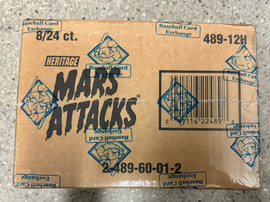 2012 Topps Heritage Mars Attacks 8-Box Hobby Case Factory Sealed BBCE