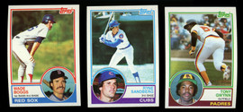 1983 Topps Baseball Complete Set (792) NM Gwynn Sandberg Boggs
