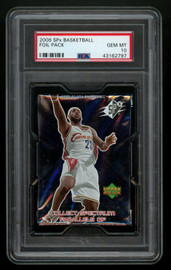 2006-07 Upper Deck SPX Basketball Foil Pack PSA 10