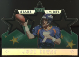 1999 Playoff John Elway Stars of the NFL Die Cut #ST20