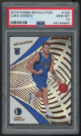 2018-19 Revolution Luka Doncic RC #128 PSA 10