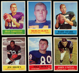 1964 Philadelphia Football Near Complete Set 195/198 VG-EX Overall