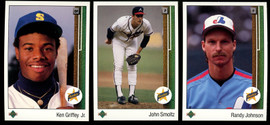 1989 Upper Deck Baseball Complete Set (700) Mint Ken Griffey Jr. RC
