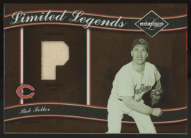 2004 Leaf Limited Bob Feller Legends Game-Used Jersey /50 #LL-3