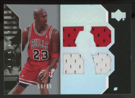 2006-07 Upper Deck Black Michael Jordan Quad Game-Used Jersey /99 #3