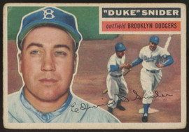 1956 Topps Duke Snider #150 Good (Creases)