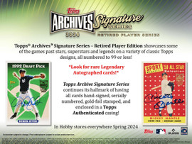 2024 Topps Archives Signature Series Retired Player Edition Baseball Case (20)