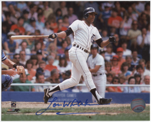 Lou Whitaker Detroit Tigers MLB 16x20'' Autographed Photo w/ Inscription