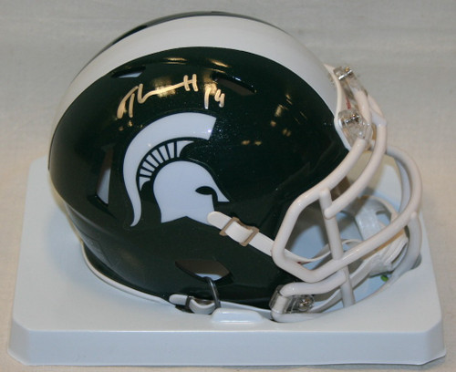 Tony Lippett Michigan State Spartans NCAA Autographed SPEED Mini Helmet