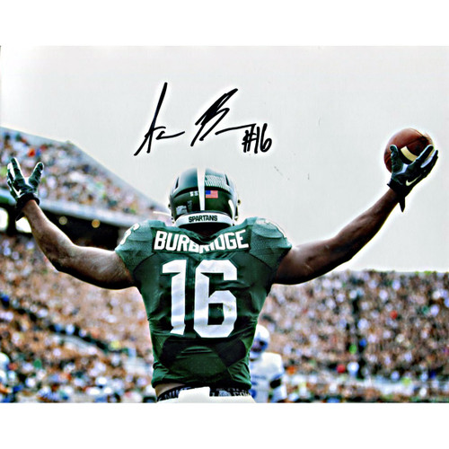 Aaron Burbridge Autographed Arms Out - Gloss Metallic 16x20