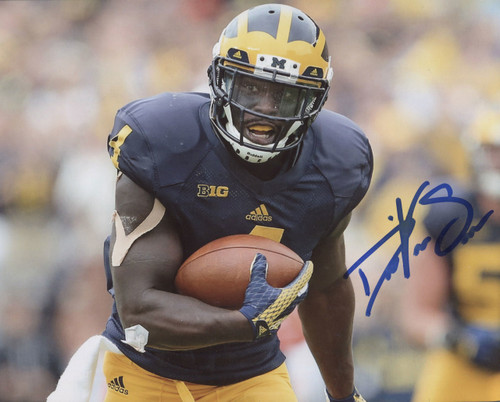 De'Veon Smith Autographed 16x20 Photograph - A