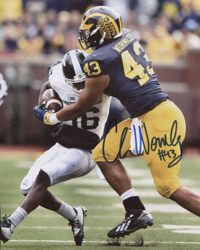 Chris Wormley Autographed 8x10 Photograph - A