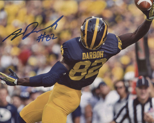 Amara Darboh Autographed 8x10 Photograph - A