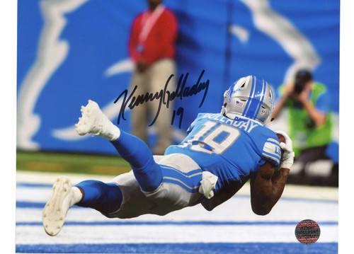 Kenny Golladay Autographed 8x10 Photograph - Dive Right