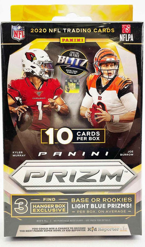 2020 Panini Prizm Football Target Hanger Box of (10 Cards)