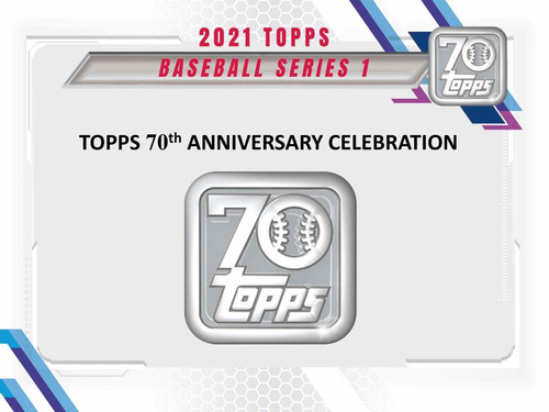 2021 Topps Series 1 Baseball Hobby Jumbo Box