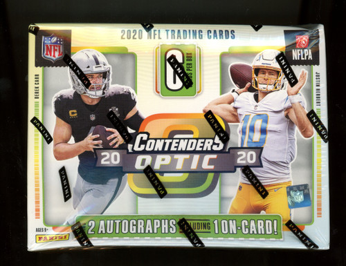 2020 Panini Contenders Optic Football Hobby Box Factory Sealed