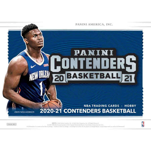 2020/21 Panini Contenders Basketball Hobby Box