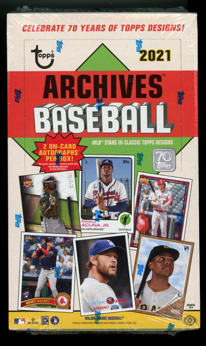 2021 Topps Archives Baseball Hobby Box