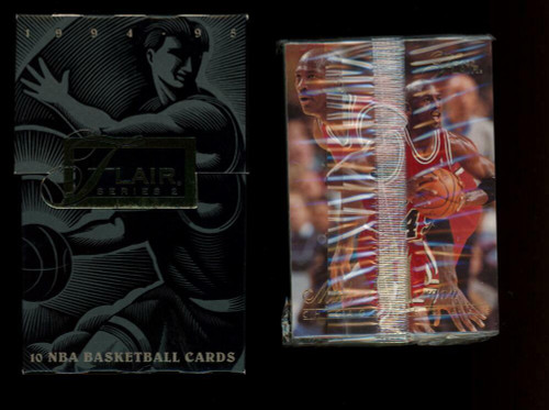 1994-95 Flair Series 2 NBA Inner Sealed Pack with Michael Jordan