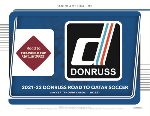 2021/22 Panini Donruss Soccer Hobby Box