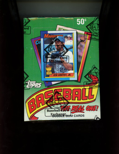 1990 Topps Baseball Wax Box BBCE Wrapped and Sealed