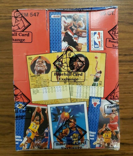 1991/92 Fleer Basketball Series 1 Wax Box BBCE Wrapped Sealed