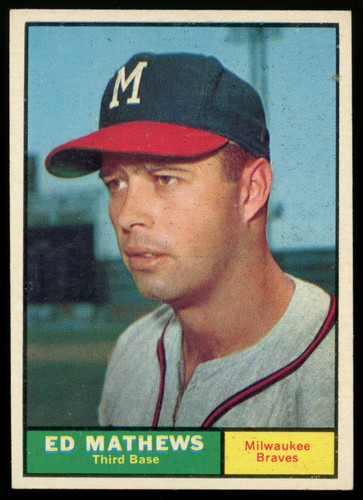 1961 Topps Ed Mathews EX #120