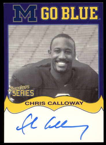 2004 TK Legacy Chris Calloway Signature Series Auto #MGB81