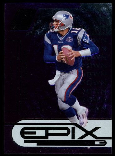 2005 Donruss Zenith Epix Purple Tom Brady /250 #E-24